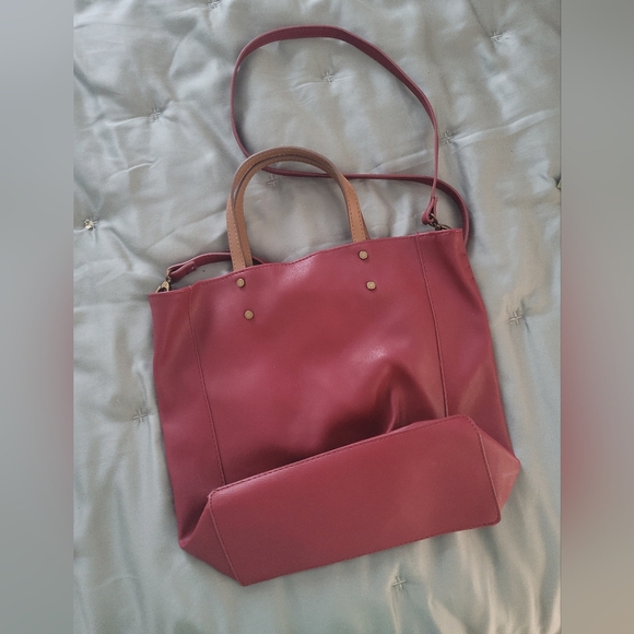 Burgundy Hobo Bag - Picture 3 of 6
